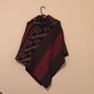 Pre-columbine design poncho by Sofia Plus